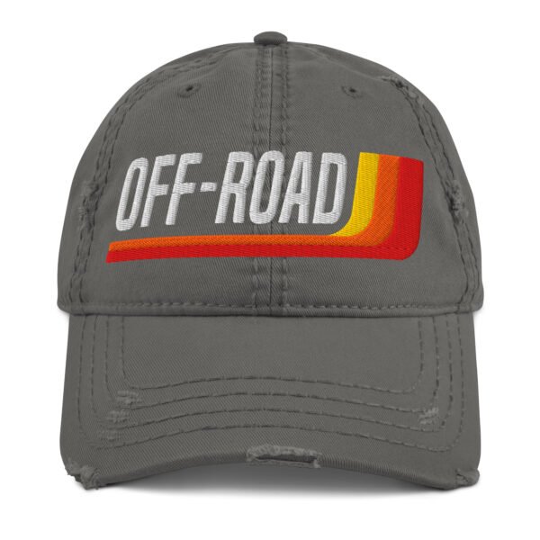 OFF-ROAD Distressed Dad Hat - Image 3