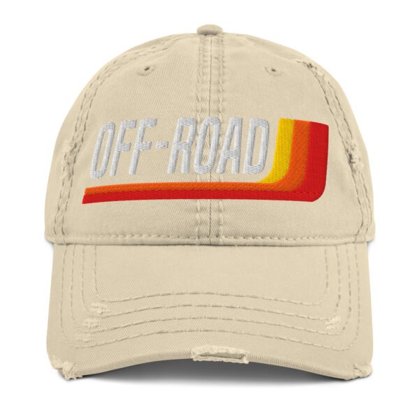 OFF-ROAD Distressed Dad Hat - Image 4