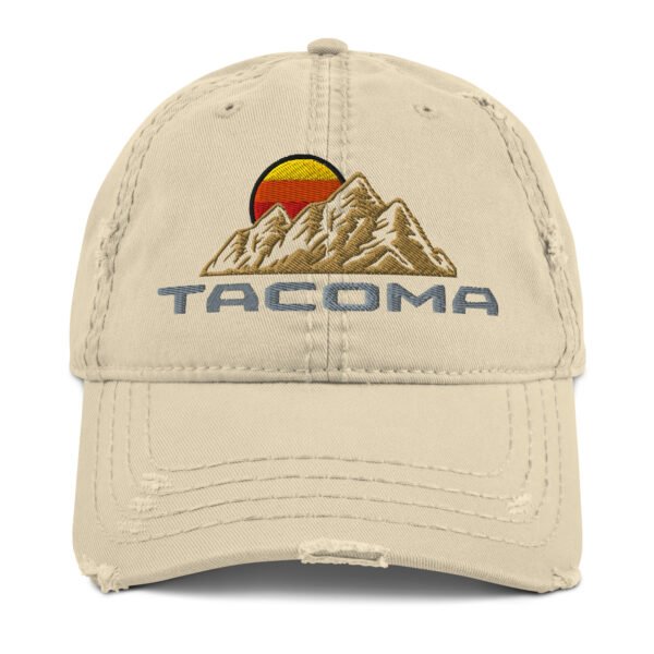 Tacoma Distressed Dad Hat - Image 4