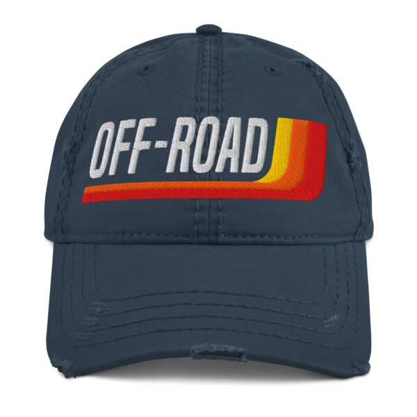 OFF-ROAD Distressed Dad Hat - Image 2