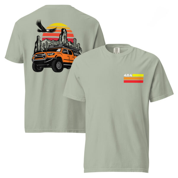 Unisex garment-dyed heavyweight t-shirt - Image 6