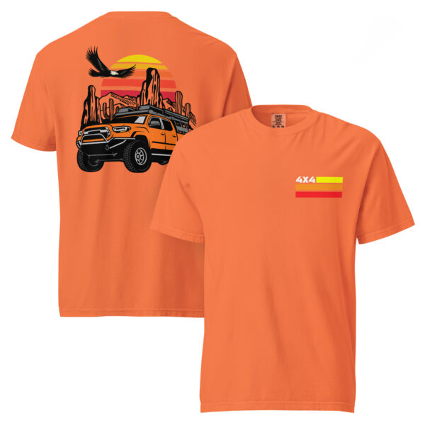 Unisex garment-dyed heavyweight t-shirt - Image 4