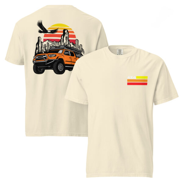 Unisex garment-dyed heavyweight t-shirt - Image 7
