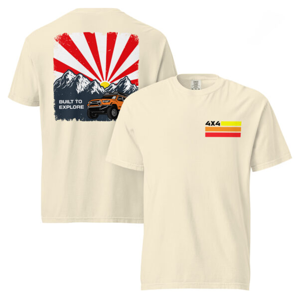 Unisex garment-dyed heavyweight t-shirt - Image 4