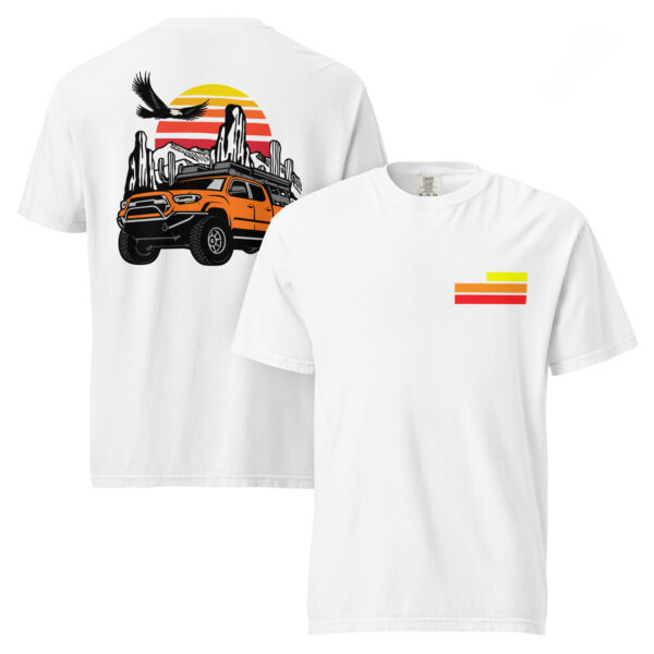 Unisex garment-dyed heavyweight t-shirt - Image 8